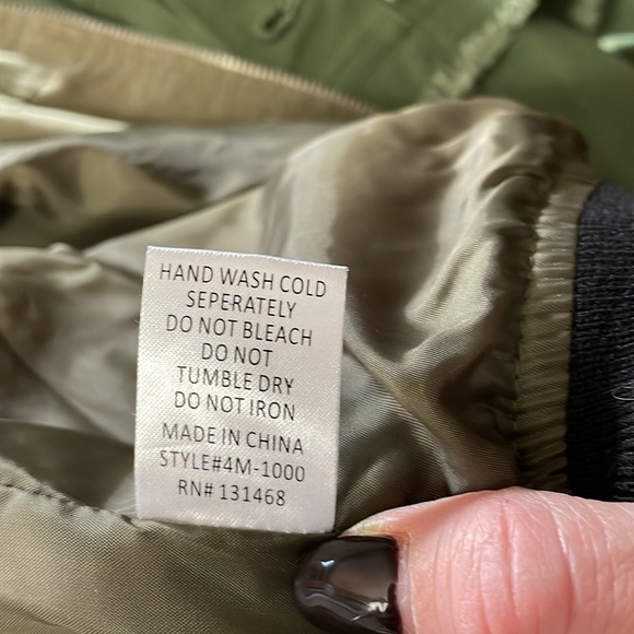 Short Bomber Jacket - Picture 5 of 5